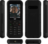 Caterpillar CAT B40 Outdoor Unlocked  Heavy Duty IP68 2.4" 4G LTE Smartphone Black Renewed Formidable Wireless