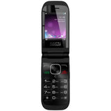 Refurbished Alcatel OneTouch A392A 128MB Flip Phone Black Formidable Wireless