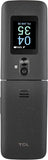 TCL Flip 3 T435S 16GB 4G LTE Flip Phone – Verizon & GSM Unlocked, Stone Gray (Renewed) Formidable Wireless