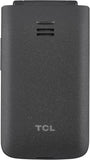 TCL Flip 3 T435S 16GB 4G LTE Flip Phone – Verizon & GSM Unlocked, Stone Gray (Renewed) Formidable Wireless