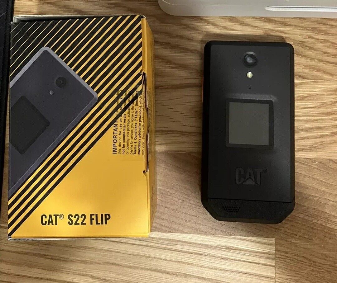 NEW CAT S22 Unlocked 4G LTE Rugged Touch Screen 16GB Android Flip