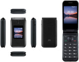 ZTE CYMBAL 2 Z2335ca Canadian Model Unlock FLIP Phone 4GB Refurbished Formidable Wireless