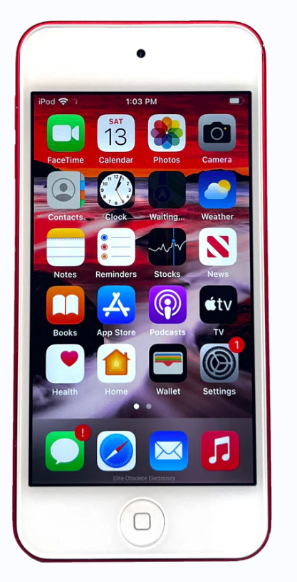 Apple iPod Touch (32GB) (7th Generation) - Red (Renewed