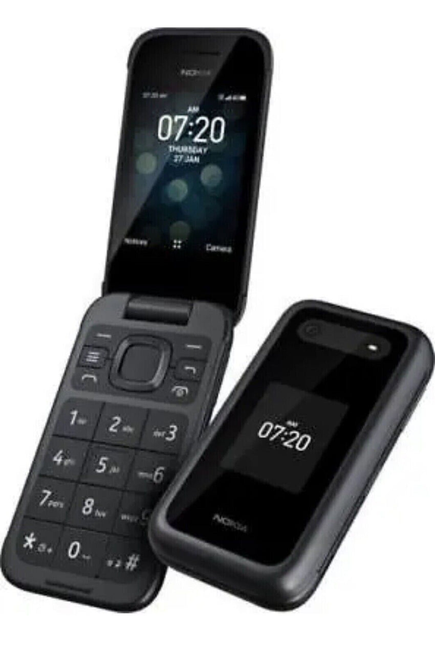 Nokia 2660 Dual SIM 4G FLIP BIG Button Phone Unlocked New Formidable Wireless