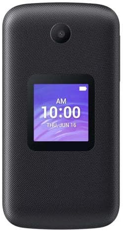 TCL Flip 2022 8GB LTE 4G Unlocked Flip Phone Black for Senior Easy Use - Refurbished Formidable Wireless