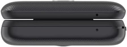 TCL Flip 2022 8GB LTE 4G Unlocked Flip Phone Black for Senior Easy Use - Refurbished Formidable Wireless