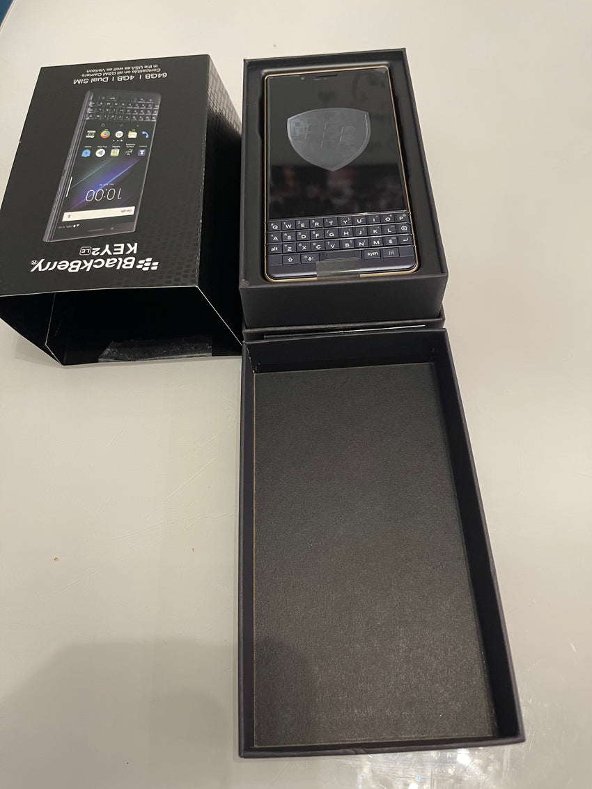 BlackBerry KEY2 LE 64GB  BBE100-4 Gold  Unlocked Dual SIM -Refurbished Formidable Wireless