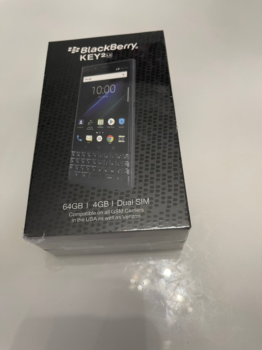 BlackBerry KEY2 LE 64GB  BBE100-4 Gold  Unlocked Dual SIM -Refurbished Formidable Wireless