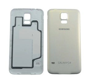 Battery Back Door Cover Replacement For SAMSUNG Galaxy S5 WHITE Formidable Wireless