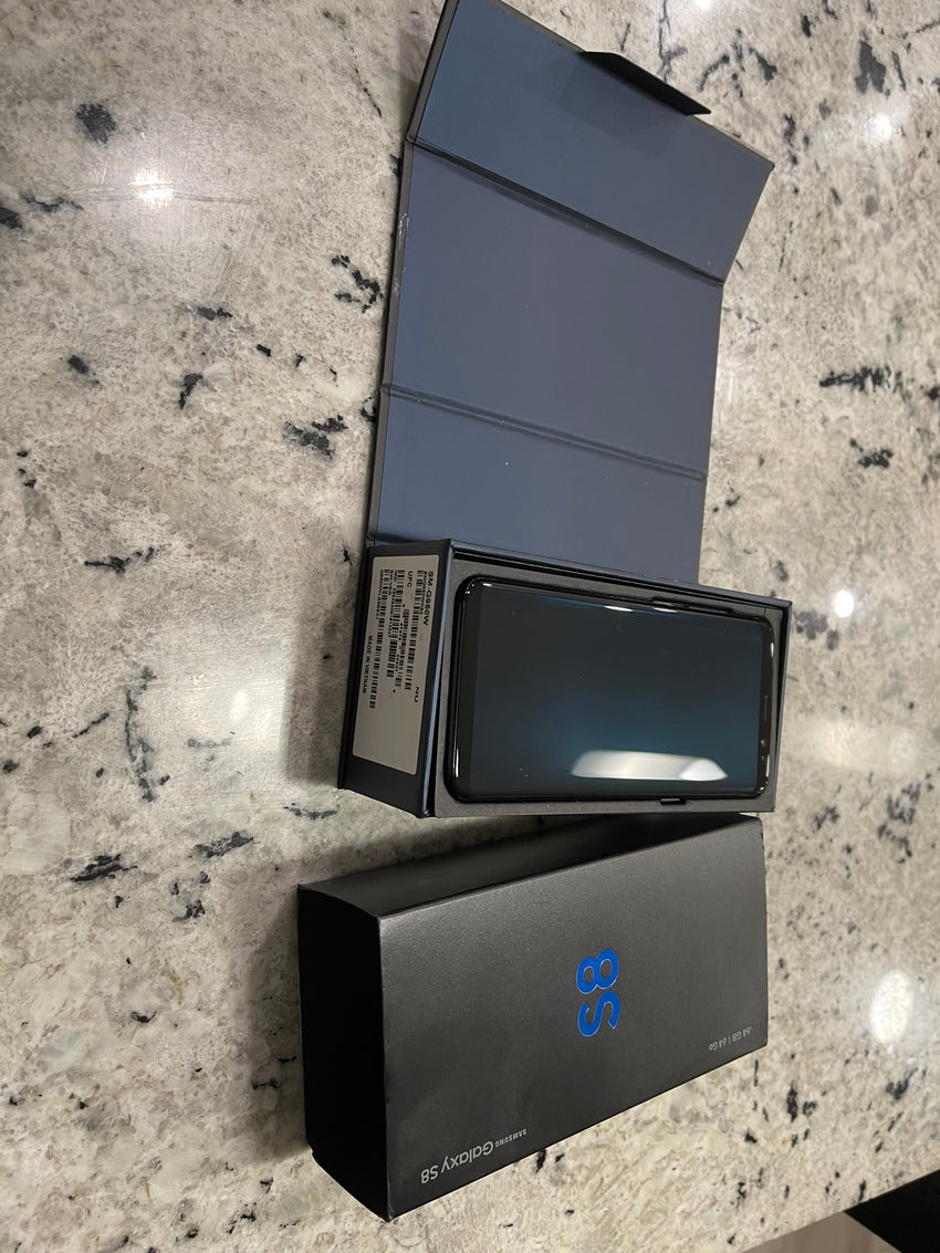 Samsung Galaxy S8 SM-G950U - 64GB - Midnight Black (Unlocked)-OpenBox Formidable Wireless