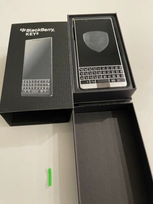 BlackBerry Key2 128GB Dual-SIM Unlocked Smartphone - Silver