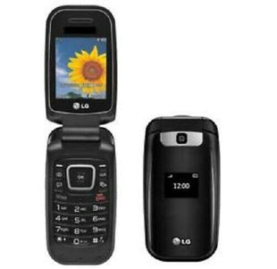 New LG B470 Unlocked Flip Phone Bundle