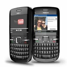 Nokia C Series C3-00 - Black (ROGERS/FIDO) Cellular Phone Formidable Wireless