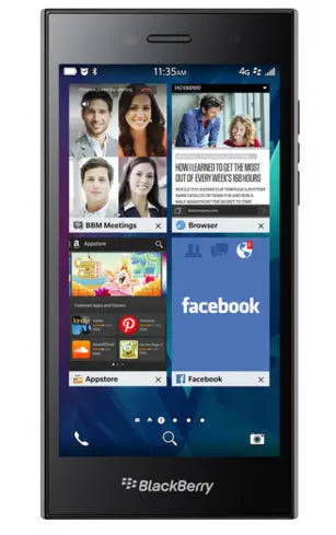 BlackBerry Leap - 16GB - Black Unlocked Smartphone with Brand New Charger