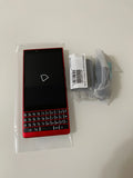 Red Edition BlackBerry KEY2 128GB Unlocked Smartphone - QWERTZ Keypad Formidable Wireless