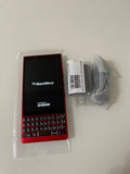 Red Edition BlackBerry KEY2 128GB Unlocked Smartphone - QWERTZ Keypad Formidable Wireless