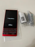 Red Edition BlackBerry KEY2 128GB Unlocked Smartphone - QWERTZ Keypad Formidable Wireless