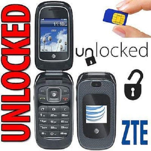 ZTE Z222  Unlocked Cellular Flip Phone with Charger