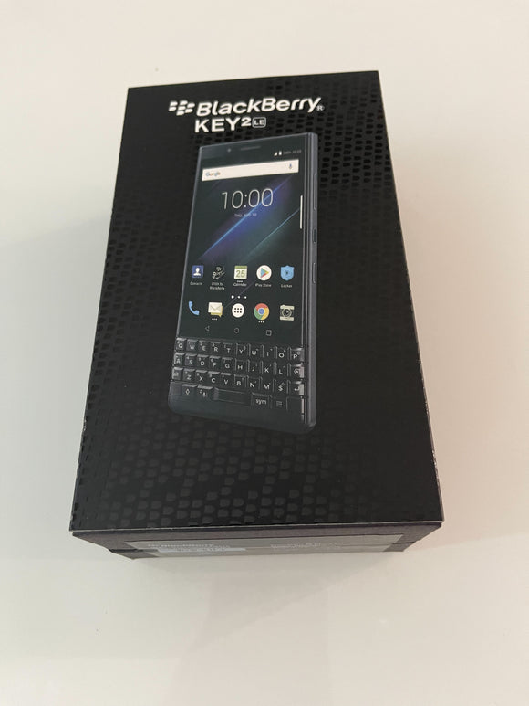 BlackBerry KEY2 LE BBE100-5 - 64 GB Slate Gray (Unlocked) (Dual SIM) New Formidable Wireless