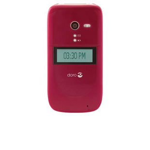 Refurbished Doro PhoneEasy 626 Unlocked Red /burgundy Flip phone Formidable Wireless