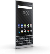 BlackBerry KEY2 128GB Unlocked Silver Edition BBF100-1 OPEN BOX Formidable Wireless