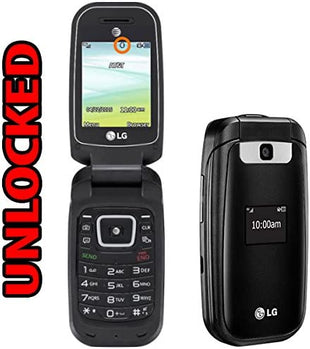 LG B470 Flip Phone for Seniors - Unlocked and Refurbished